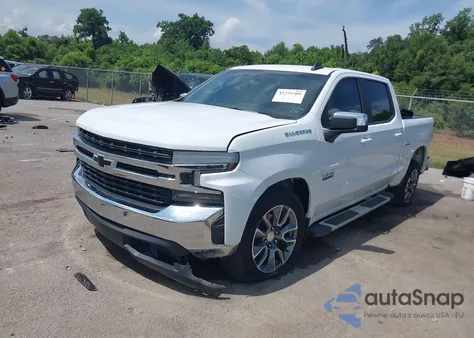2020 Chevrolet Silverado C1500 Lt из США, поврежденный, VIN 1GCPWCEDXLZ150837